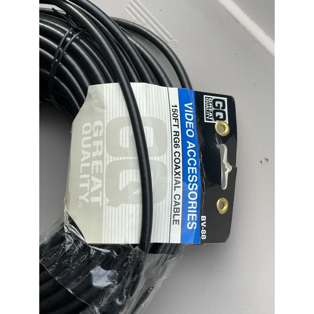 150ft GQ RG6 Coaxial Cable